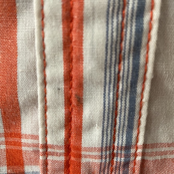 🍎Free with purchase-Straight Faded Short Sleeve Button Down Short - Picture 9 of 9